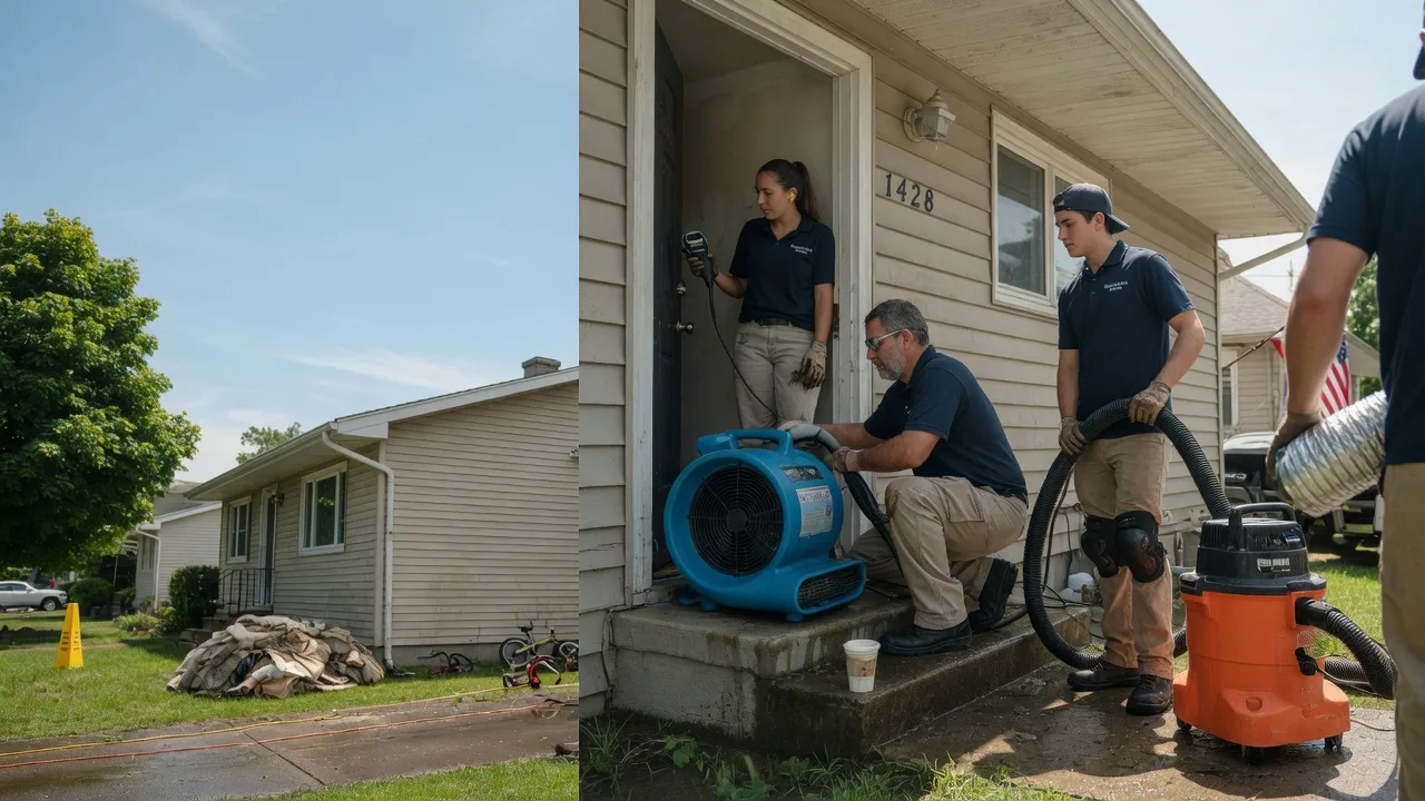 Water Damage Restoration in Continental, OH near me